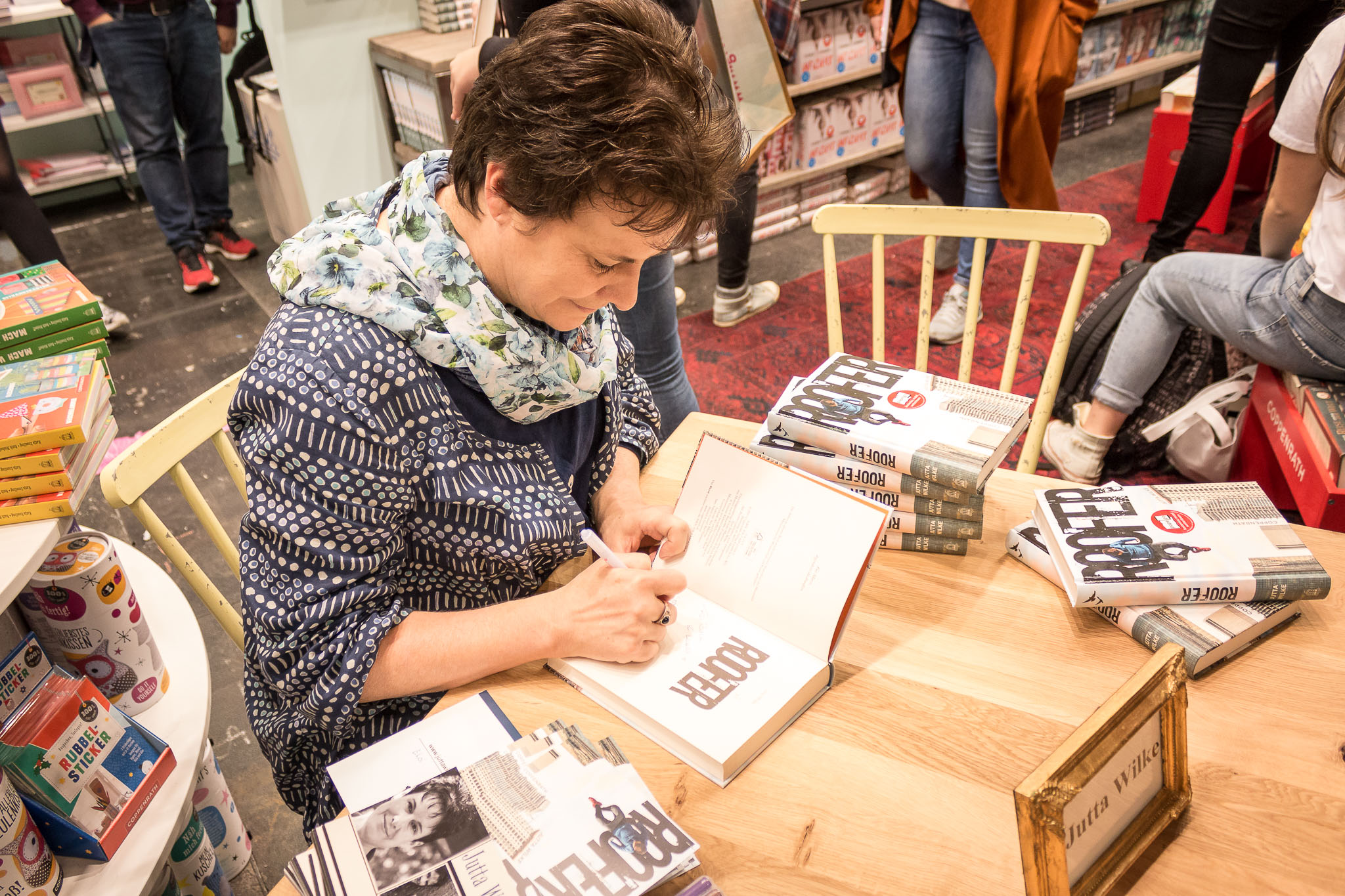 Jutta Wilke im Gespräch