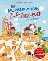 Mein monsterlanges Zick-Zack-Buch - Fang den Schnurk!