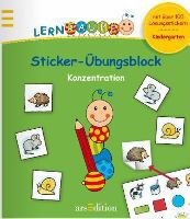 Sticker-Übungsblock Konzentration