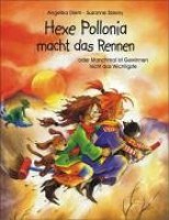 Hexe Pollonia macht das Rennen