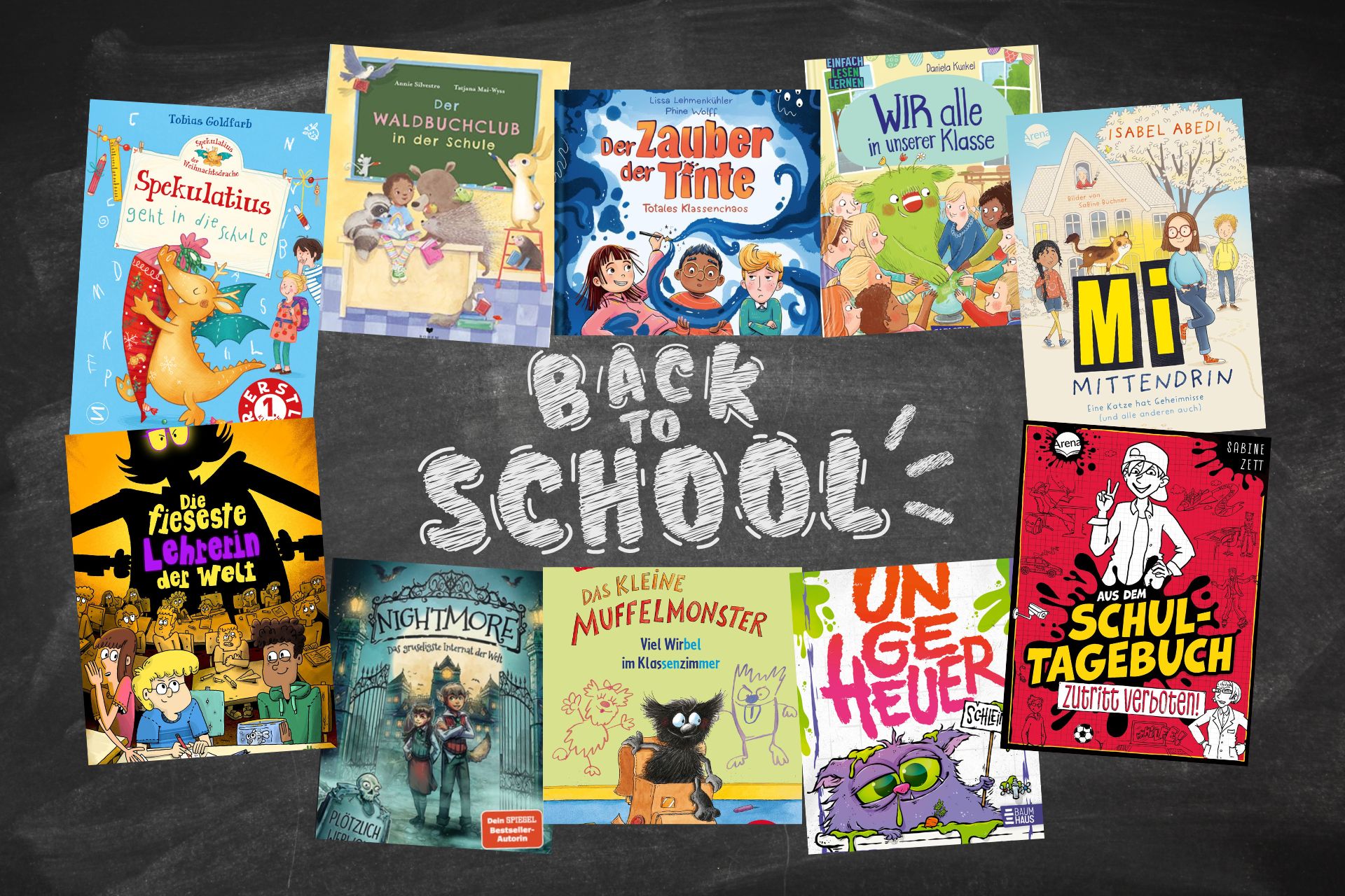 Back to school - Lesestoff zum Schulstart