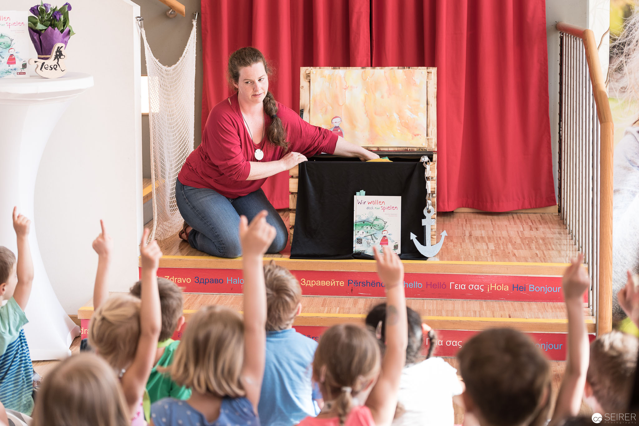 Buchpräsentation und Preisverleihung LESEL Wir wollen doch nur spielen Kathrin Hömstreit