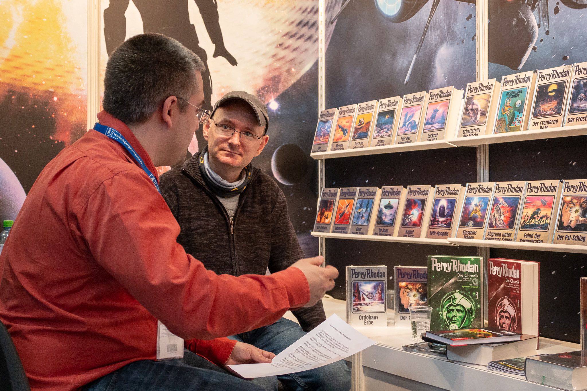 Christoph Dittert im Interview auf der Buchmesse Leipzig