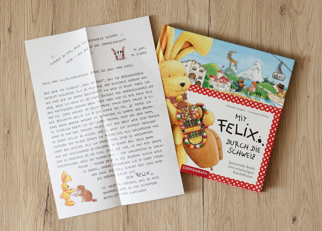 Briefe von Felix: Mit Felix durch die Schweiz