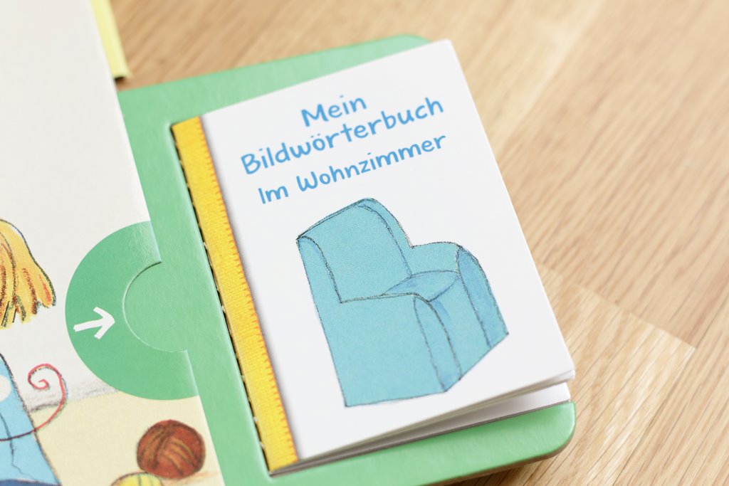 Das Wort-Lern-Geschichtenbuch: Bei uns zu Hause