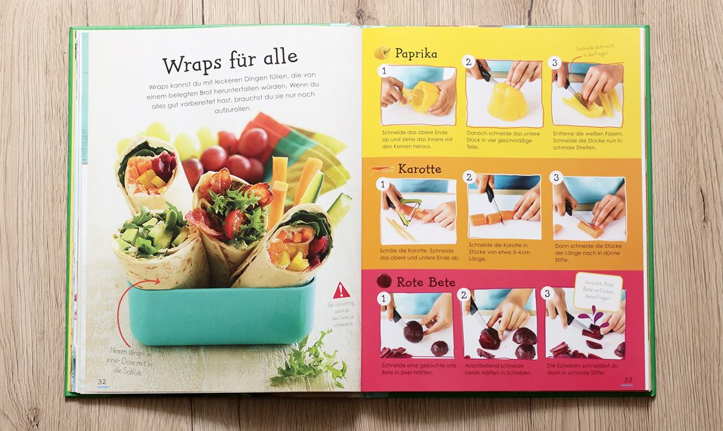 Meine erste Kochschule - Kochen und Backen für Kids