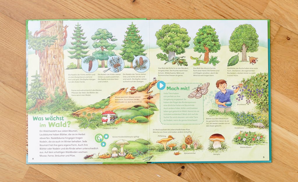 WAS IST WAS Junior BOOKii Erlebe die Natur!