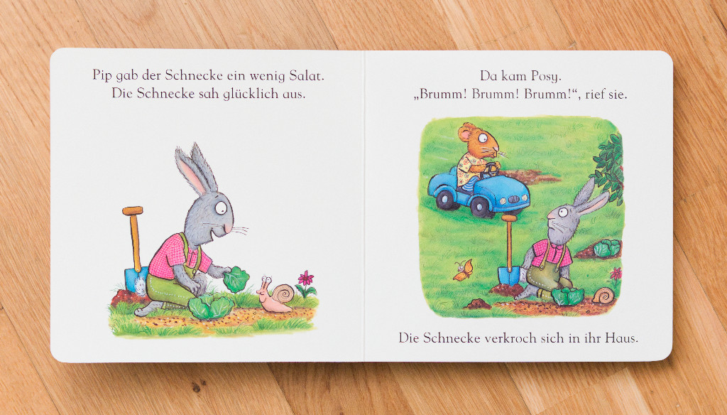 Pip und Posy: Die kleine Schnecke