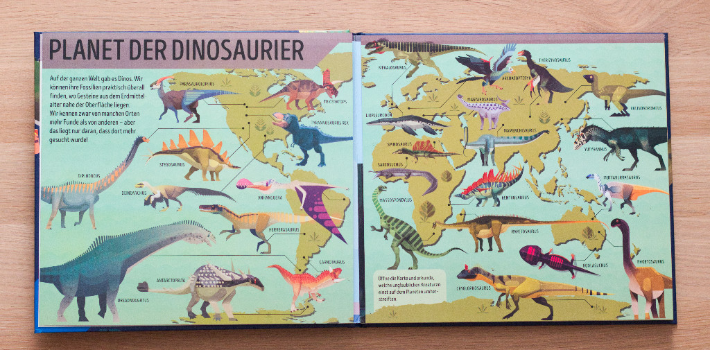 Der Ravensburger Dinosaurier-Atlas