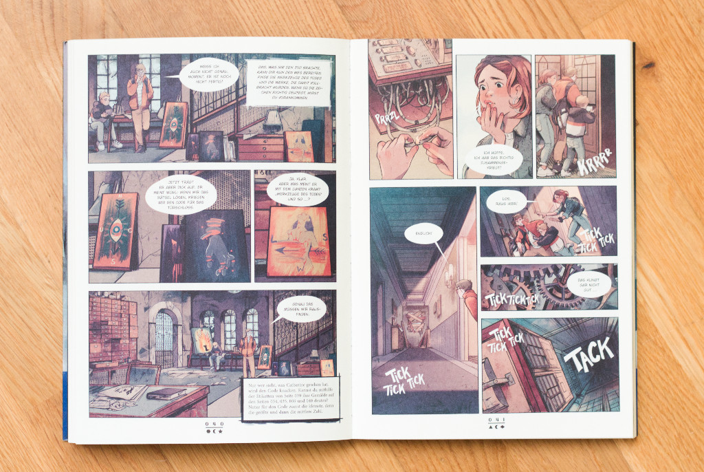 EXIT - Das Buch: Die Frau im Nebel: Graphic Novel 