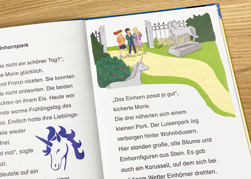 Die drei !!!, Bücherhelden 2. Klasse, Rettet die Einhörner!