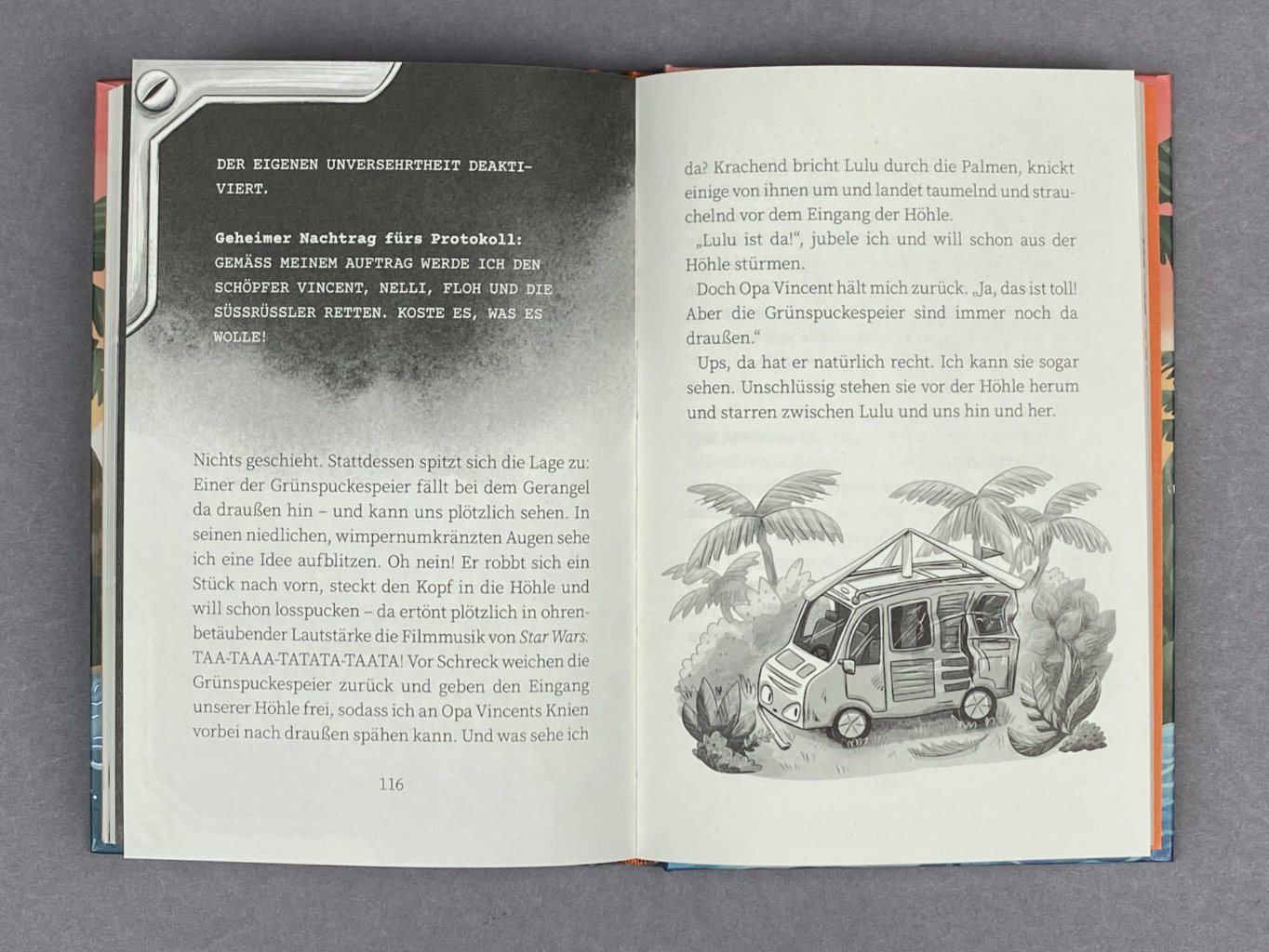 Lulu, der Superbus, auf Opa-Rettungsmission