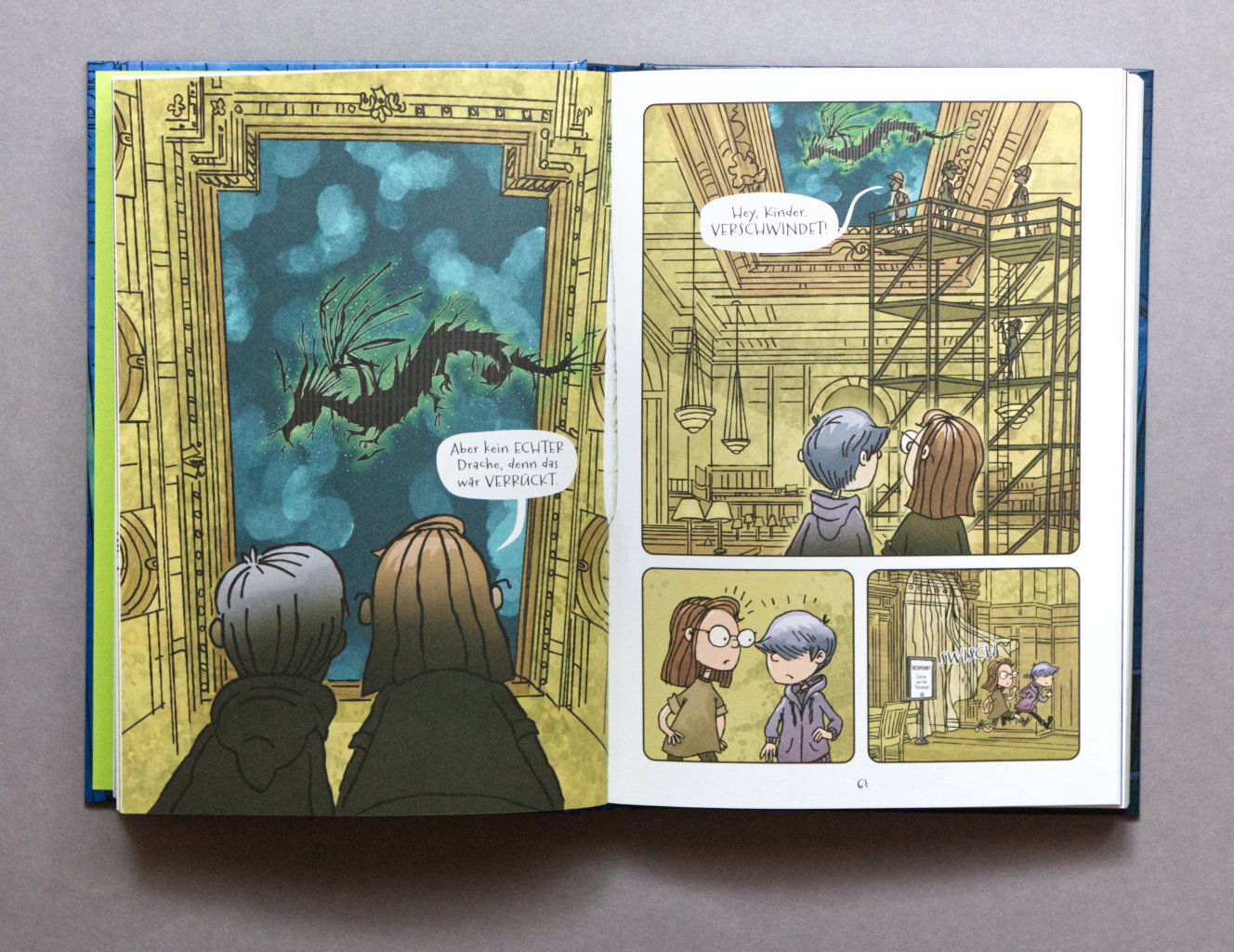 Nachts in der Biblithek