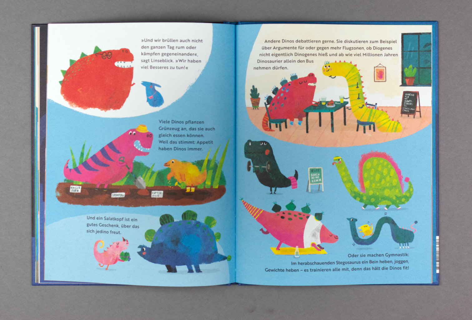 Was macht ein Dino im Museum?