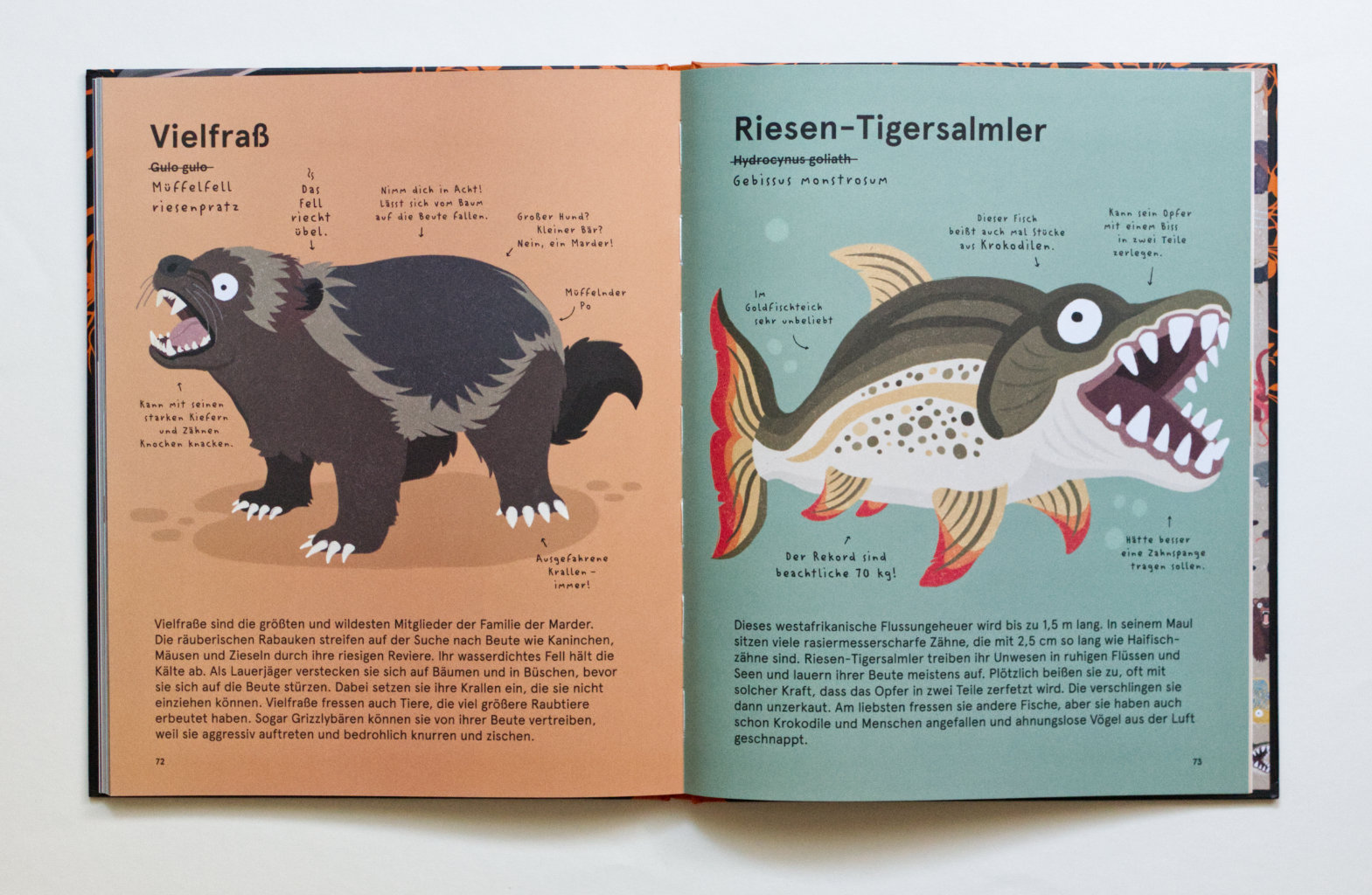 Das Lexikon gruseliger Tiere