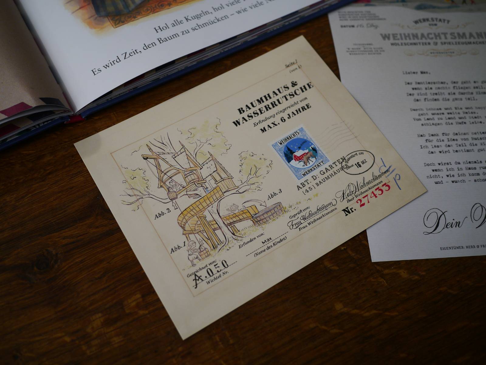 Post vom Weihnachtsmann