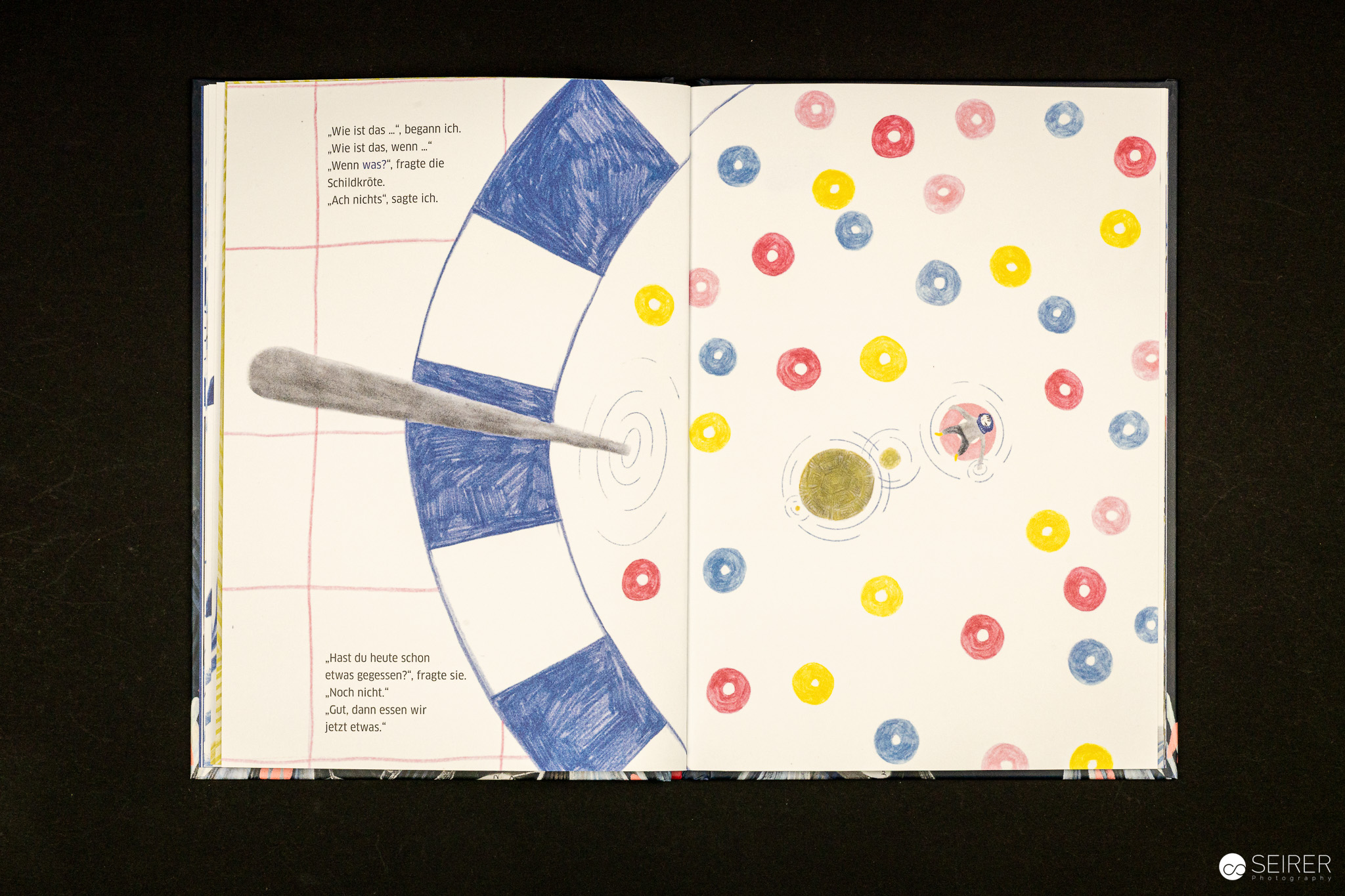 Komm, ich trag dich ein Stück, sagte die Schildkröte