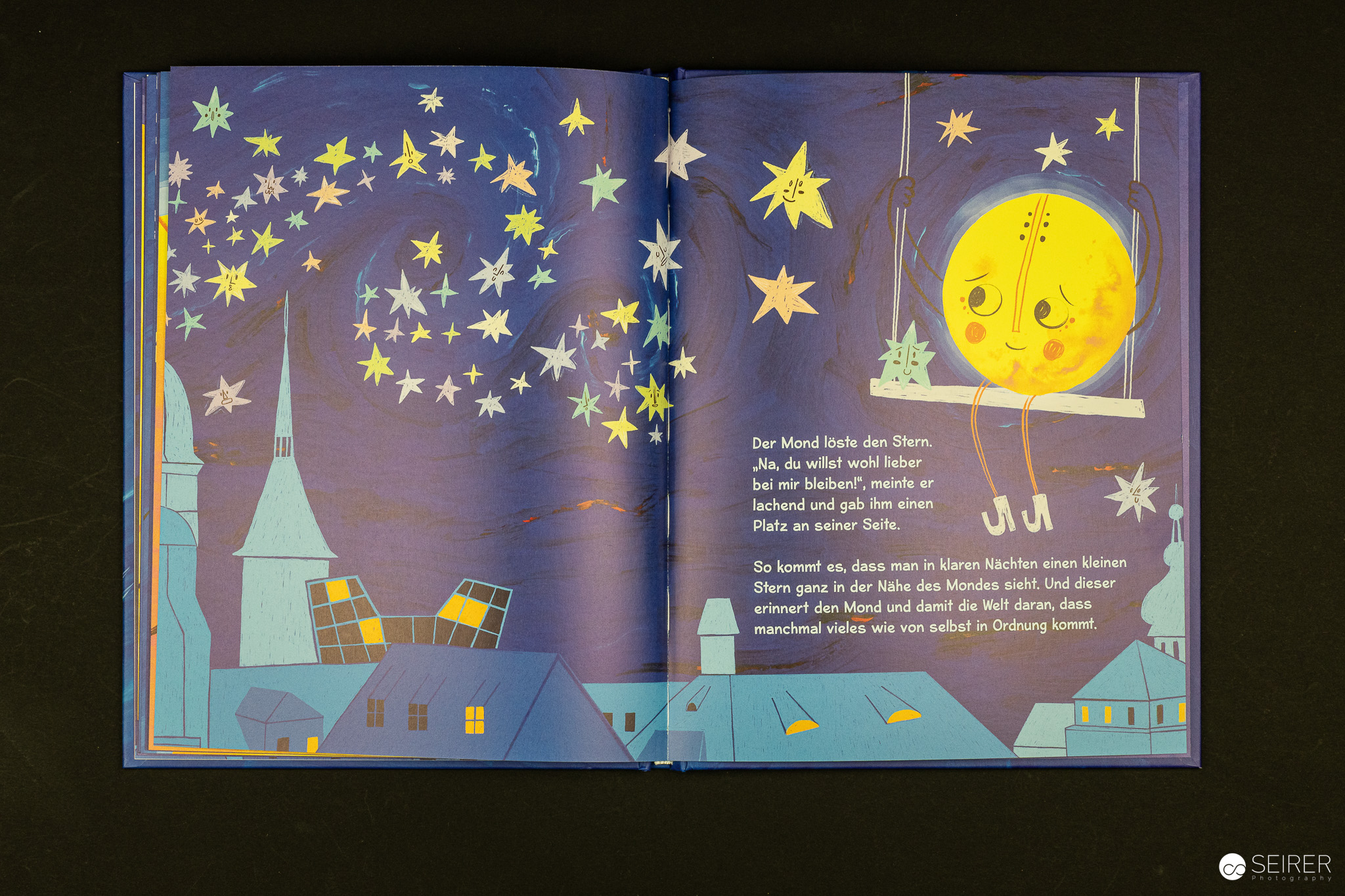 Als der Mond die Sterne ordnen wollte