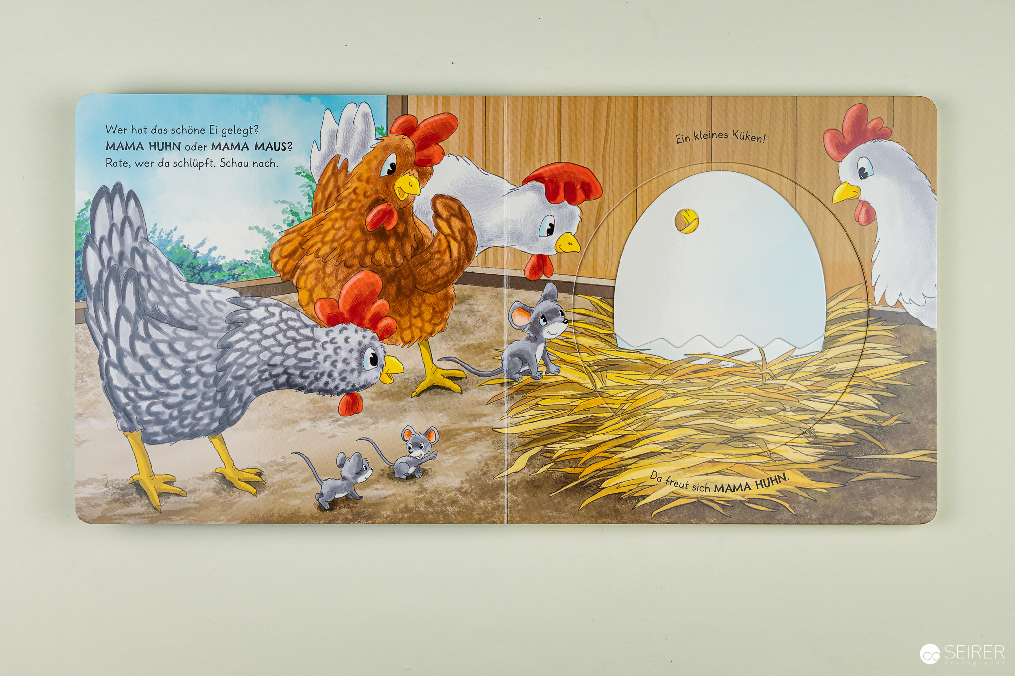 Wer schlüpft da aus dem Ei?