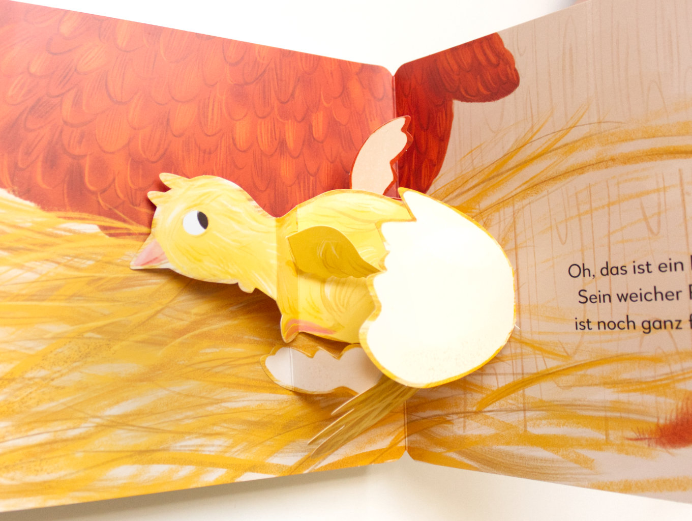 Wo kommst du her, kleines Küken?