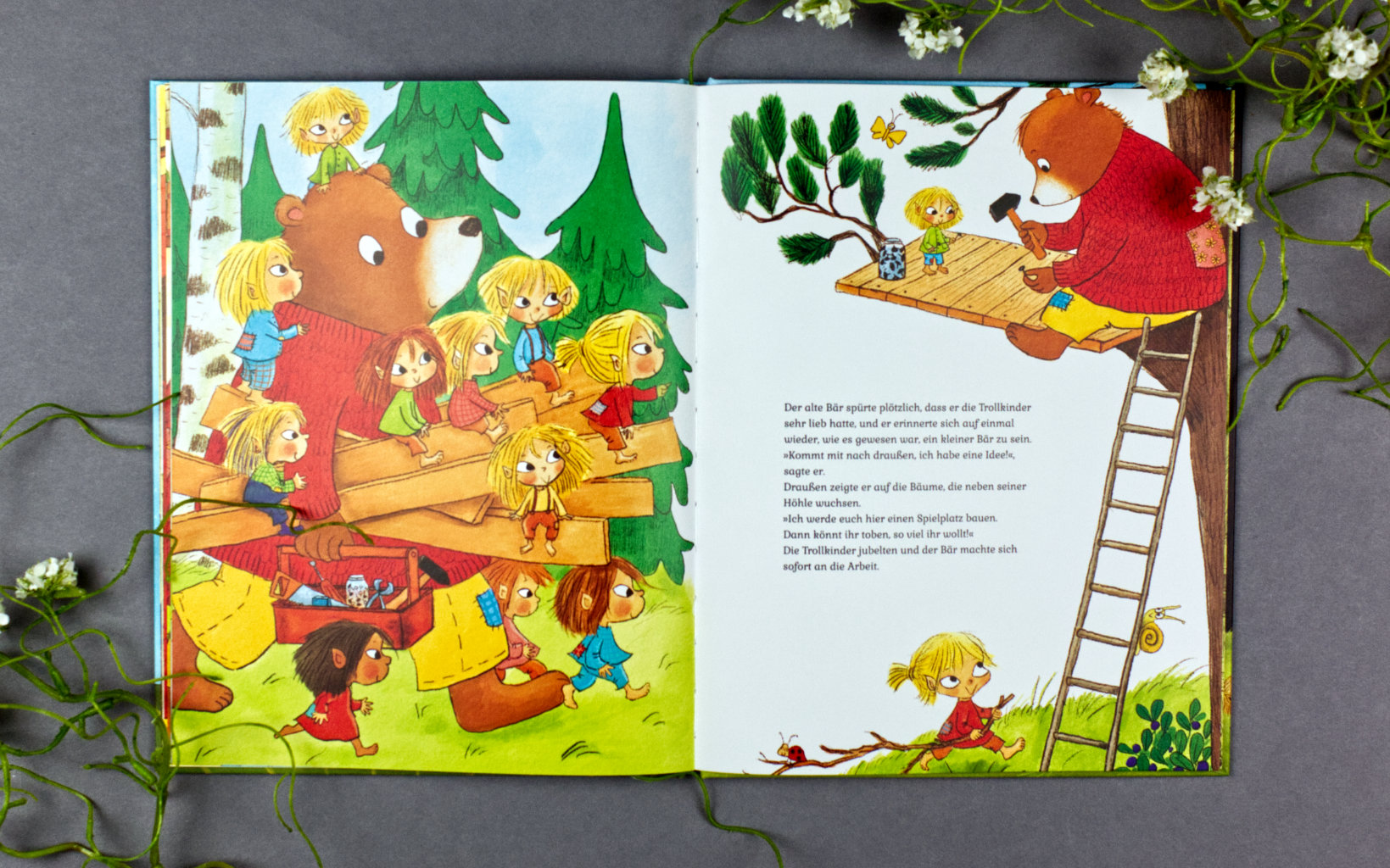 Outi Kaden: Ein Trollkind in der Blaubeersuppe